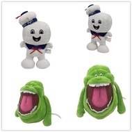 Ghostbusters Captain Baymax Plush Toy Green Ghost Cartoon Doll Gift Doll