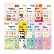 SimplyHeal Day & Night Premium Hydrocolloid Acne Patch (Fun Characters)