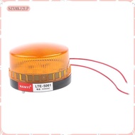 [szxmkj2lp] Yellow Emergency LED Flashing Strobe Signal Warning Light Lamp Beacon AC220V