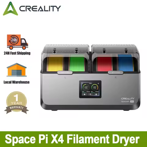 Creality Space Pi X4 Filament Dryer Dual Independent Heating Chambers Active Dehumidification FDM 3D