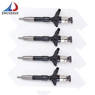 4pcs 1KD 2KD Engine Fuel Injector set 095000-5920, 095000-5440, 095000-5930 For Toyota Hilux 1KD-FTV