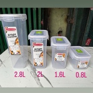 Sunnyware Transparent Airtight Container 0.8L/1.6L/2L/2.8L