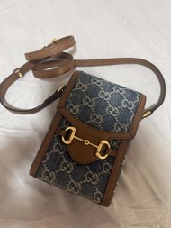 GUCCI 1955 HORSEBIT 手機包 