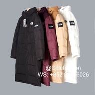 The North Face TNF men women S-XL down jacket outdoor 4 colors 2025秋冬北面新款男女同款戶外長款羽絨外套 Red black beig