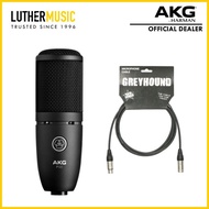 [OFFICIAL DEALER] AKG P120 Condenser Microphone with 2m Supreme Klotz Microphone Cable Bundle