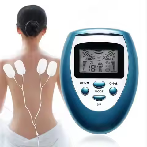 TENS Muscle Stimulator Electronic Pulse Massager 8 Modes EMS Acupuncture Electrical Therapy Physioth
