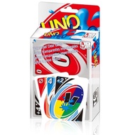 【Tenencia】 Board Games UNO H2O Game WaterProof Pressure Proof PVC Plastic Transparent Kids Toys Play