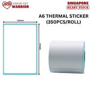 (350pcs/roll) 100x150mm Thermal Label Sticker/A6 AWB for Shipping Printer/FireheartWarrior
