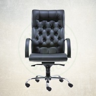MORO / Leather Office Chair / Director Office Chair / CEO Office Chair / Kerusi Pejabat / E 2081H / 