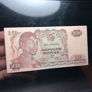 Uang Kuno Sudirman 1968 Asli Rp. 10