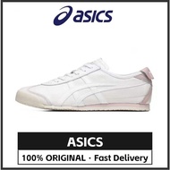 【100% Original 】Onitsuka Tiger MEXICO 66 White Cloud/White for men and women classic casual shoes