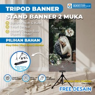 Custom Tripod Banner for Promotions, Events, Events, etc.