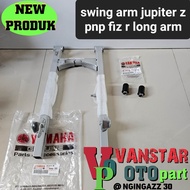 swing arm JUPITER Z JUPITER BURHAN PNP FIZ R F1Z R FORCE1 LONG ARM warna silver