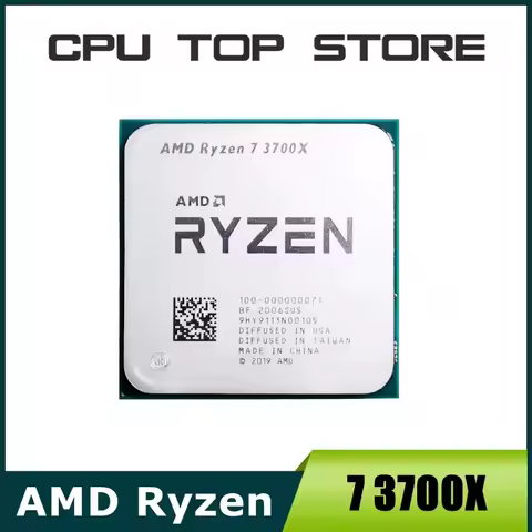 AMD Ryzen 7 3700X Desktop CPU Processor 8 Cores 16 Threads 3.6GHz for Office Gaming PC Build