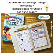 Buku Latihan Menulis Prasekolah Tadika Preschool Activity Book  -  Resepi Tulisan Cantik Cikgu Zawanah