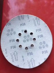 Giấy giáp đánh tường cho máy 230 giấy giáp vòng giấy ráp thô bộ 100 giấy giáp đánh tường P36