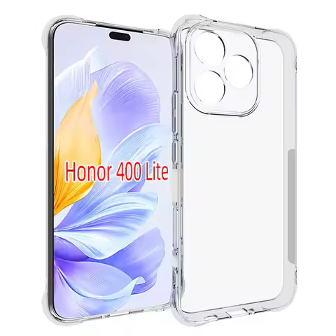For Honor 400 Lite ABR NX1 Case Air Cushion Shockproof Clear Airbag Silicone TPU Back Cover Soft Pho