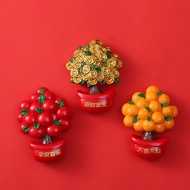 Magneit Tủ Lạnh Cưới Trang Trí 3D Cá Tính Sáng Tạo Phong Cách Trung Hoa Mới Từ Trung Quốc Đại Lục Ji