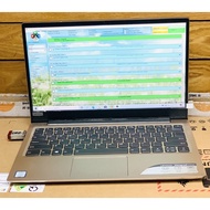 Lenovo i5 ultra slim Gold 8Th gen Laptop FHD screen with ssd Intel Uhd 620 Graphic