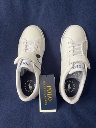 Polo Ralph Lauren 白色兒童運動鞋
