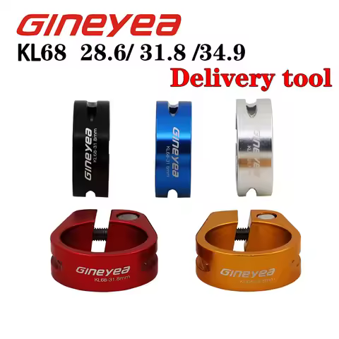 Lock Up Bike Seatpost Clamp Aluminum Alloy 28.6/31.8/34.9mm For Pipe Road MTB Bike 25.4 27.2 28.6 30