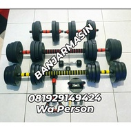 Dumbell & Barbell Set + 30KG Connector