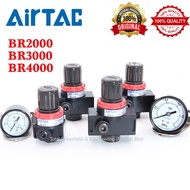 AirTAC BR Series BR2000(1/4”) BR3000(3/8”) BR4000(1/2”) Pneumatic Air Pressure Regulator