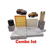 Combo Set Air Filter Cabin Filter Oil Filter Fuel Filter for Nissan Terra / Nissan Navara