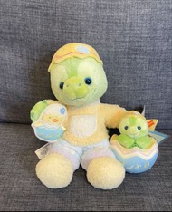 香港迪士尼Duffy and Friends 2024復活節Olumel一套 kc匙扣+ss公仔