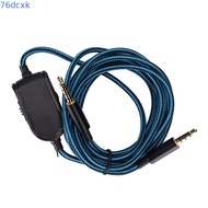 76DCXMY Blue Braided Cable, 2m/78in High Definition Sound Quality 3.5mm to 3.5mm Replacement Audio C