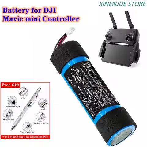 Drones Remote Controller 3.7V/2600mAh/3400mAh Battery 1WJG0480,TI100782 for DJI Mavic Mini Controlle