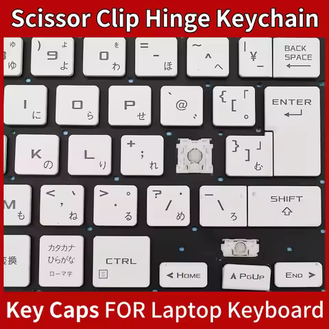 Replacement Keycap Key cap &Scissor Clip&Hinge For ASUS Rog Zephyrus G14 GA402 GA402R 2022 Laptop Ke