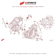 Engine Block - Engine Wall (E-15-A) HONDA Cb300R (2018+) Parts Catalogue