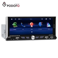 Podofo 2+64GB 6.9" Single Din Android Car Stereo Radio Wireless Carplay Android Auto WiFi GPS Type-C USB EQ BT Wholesale