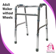 Adult Walker without Wheels Walking Aid Walker without Wheels Foldable Walker Adult Walker with Wheels Standard Wheelchair Rollator Walker with Footrest