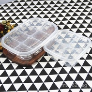 Crystal Clay Wholesale Disposable Box Bubble Wrap8Plastic Box Grid Slime Grid4Box Internet Celebrity