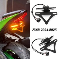 Motorcycle License Plate Holder For KAWASAKI Ninja ZX-6R NINJA ZX 636 ZX6R 2024 2025 Tail Tidy Rear 