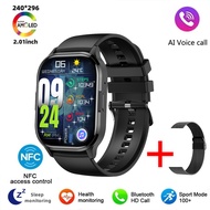 2025 New Womens Bluetooth Health Smart Watch Mens ECG+PPG Blood Pressure Measurement IP67 Waterproof