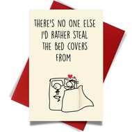 [Coisíní] Funny Anniversary Card with Envelope - Hilarious Greeting Card for Couples - Birthday Gift