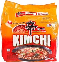 Nongshim Kimchi Ramyan Noodles 120gm*5Pack (Pack of 5 ) (Imported)