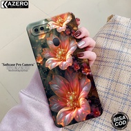HP OPPO F9 / F9 PRO Latest Fashion Case Flower Softcase OPPO F9 / F9 PROSilicone Pro Camera Casing O