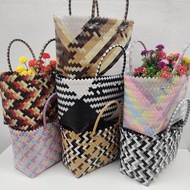 Plastic Woven Bag Handbag Shape Large Balcony P Size Width 19 Length 37 Height 27 CM Edge