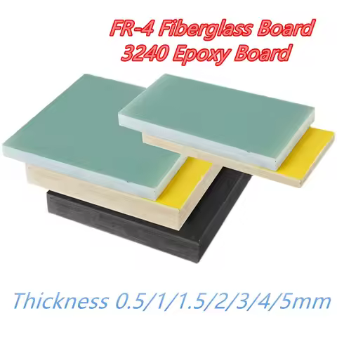 1/1.5/2/3mm Thickness 200x300mm G10 Glass Fibre Sheet Fr4 Fiberglass Sheet Epoxy Plate 3240 FR4 Epox