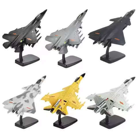 J10 J15 J30 J31 Su35 Su57 F16 F18 F35 B-2A SR-71 RQ-4 Simulation Fighter Jet Alloy Military Model De