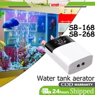 NOXIER Aquarium Air Pump Dual Purpose Portable Oxygen Pump Fish Tank Aerator Pump