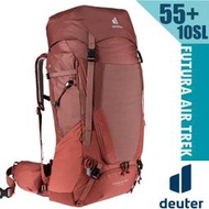 RV城市【德國 Deuter】送》女 款登山背包-網架式55+10SL FUTURA AIR TREK_3402221