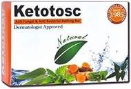 Ketotosc Antifungal Bathing Bar, Helps Wash Away Body Odor, with Mint, Moisturizer &amp; Eucalyptus Oil, 75 g (Pack of 8)