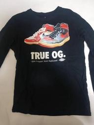 【小莫賣場】Jordan 喬丹 服飾類 NIKE 長袖 T恤 男款 黑色 AJ1一代鞋 飛人 M J JMPMN 尺寸S