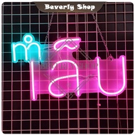 Nail Art Size 30 * 50 * 1.5 cm Neon Sign Letter Light Decorate The Shop Create A Stand Out For Your 