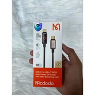 MCDODO CA6681 AUTO POWER OFF TPYE-C TO TPYE-C 1.2M ( GOLD )